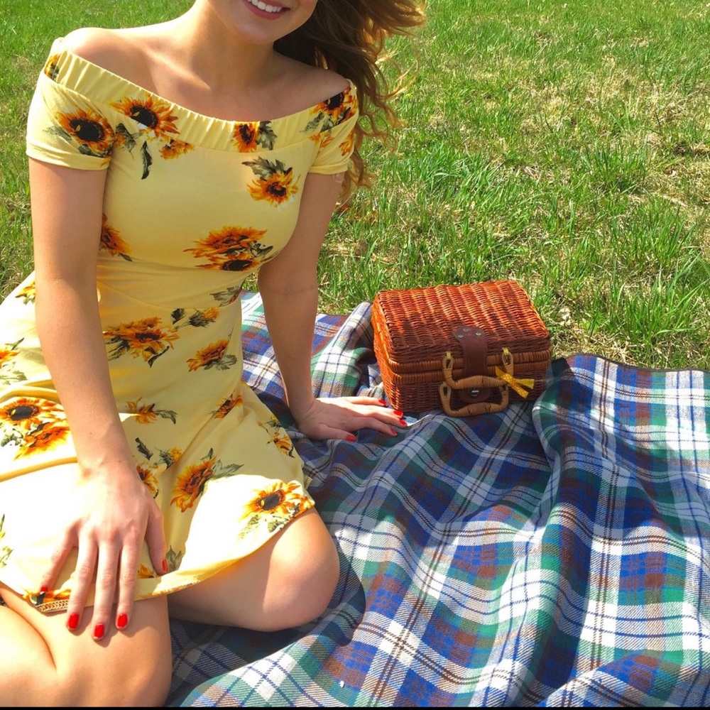 Sunflower dress